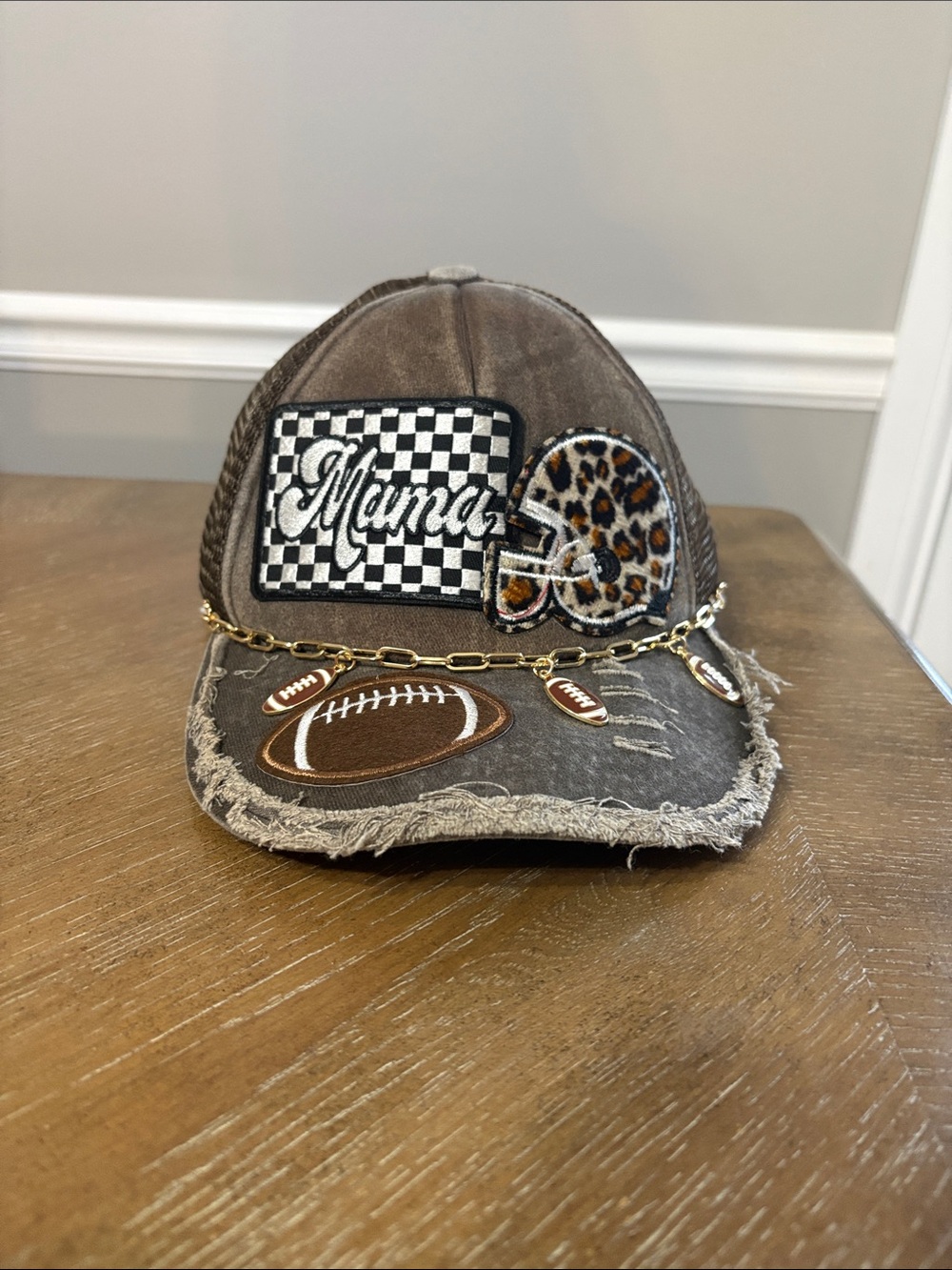 Football Mama Game Day Hat New